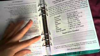 Filofax for beginners How to set up your Filofax [upl. by Bergwall515]