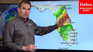 JUST IN National Hurricane Center Warns Of Possible Devastating Storm Surge From Hurricane Milton [upl. by Mickelson117]