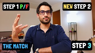 USMLE  Everything is CHANGING  Step 1 PASSFAIL New Step 2 Step 3 amp The Match [upl. by Adnat]