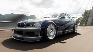 BMW M3 GTR Supercharged with straight cut gears whine ★ Forza Horizon 5 [upl. by Bayless]