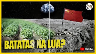 CHINA fez plantações na LUA [upl. by Nuahsyt]