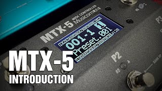 MusicomLab MTX5 MIDI Controller Introduction [upl. by Fabiano]