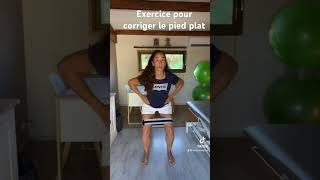 Exercice pour corriger le pied plat [upl. by Sutit272]