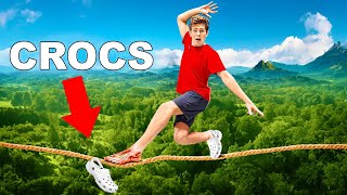 I Tried Extreme Sports in Crocs [upl. by Ailaro]