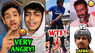 HUGE LAFDA Thugesh ANGRY Reply to Tirth Parsana 🤬 Ajay Devgn Vs Vijay Raaz Fukra Insaan Puneet [upl. by Gathers]