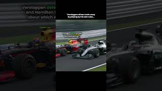 When Lewis Hamilton couldnt handle Max Verstappens defence in Formula 1 [upl. by Odilia]