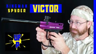 Kingman Spyder Victor review  UserFriendly Paintball [upl. by Poree]