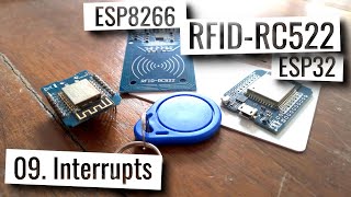 ESP32 amp ESP8266  RFID RC522 Interrupts [upl. by Ellenyl78]