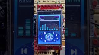 ESP32 MP3 Player ILI9341DFPlayer [upl. by Maroj]