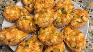 BÁNH MÌ NƯỚNG TÔM PHÔ MAI thơm ngon béo ngậy  SHRIMP CHEESY BREAD [upl. by Silda]