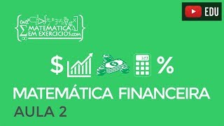 Matemática Financeira  Aula 2  Descontos Racional e Comercial  Prof Gui [upl. by Fidelia]