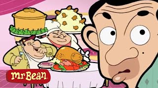 Mr Bean Offers Tea  Mr Bean Cartoon Season 1  Full Episodes  Mr Bean Cartoon World [upl. by Chyou49]