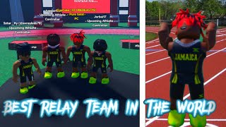 BEST RELAY TEAM IN THE WORLD  Track and Field Infinite [upl. by Anabel]