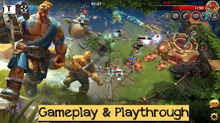 Minion Masters by Betadwarf  Android  iOS Gameplay Real Time Card Battles [upl. by Walford]