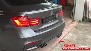 BMW M3 F80  Schubknallen auf Sporttaste [upl. by Cleopatra]