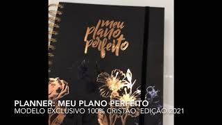 Planner Meu Plano Perfeito Edição 2021 Capa Dura [upl. by Digirb]