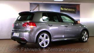 Volkswagen Golf VI 14 TSI DSG Highline RLine Mallory United Grey CW116621 [upl. by Kask455]