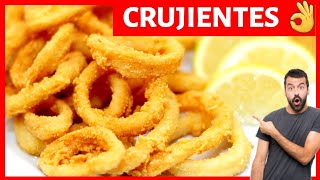 ✅ COMO hacer RABAS caseras CALAMARES CON REBOZADO recetas faciles 😋👌 [upl. by Lal]