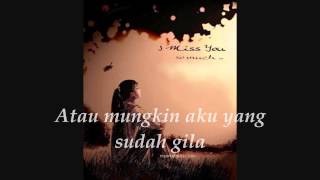 RINDU BAND  Pacarku Beristri ★ LIRIK ★ [upl. by Anaj]