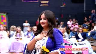 MyKayla Dymond Miss Congeniality 2024 Daniel Boone Festival Coronation [upl. by Davine592]