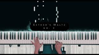 Esther Abrami  Esther’s Waltz No 9  Piano Tutorial [upl. by Leverick]