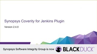 How to Integrate Coverity Static Analysis for Jenkins Plugin  Black Duck [upl. by Anicnarf]