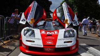 McLaren F1 GTR SOUND  Start Rev and Accelerate [upl. by Wolfort]