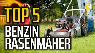 DIE 5 BESTEN BENZIN RASENMÄHER 2021 │ Welchen kaufen zum Rasen mähen Kein Vergleich Test [upl. by Neron]