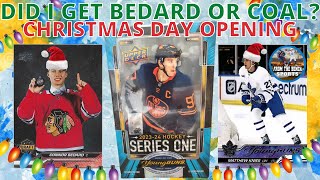 202324 UPPER DECK SERIES 1 HOBBY BOX FOR CHRISTMAS  BEDARD OR COAL FOR CHRISTMAS [upl. by Nagaer197]