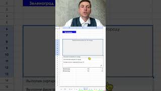 Быстрая работа с таблицами на примере чата GPT эксель excel exceltips [upl. by Nerfe]