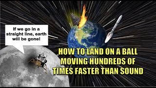 HOW TO LAND ON A GLOBE THATS MOVING FASTER THAN A BULLET [upl. by Irakuy]