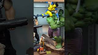 A quick look at my Marvel statue collection from earlier this year marvel collection toys [upl. by Bayless]