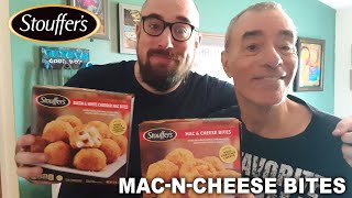 STOUFFERS MACNCHEESE BITES REVIEW [upl. by Ida]