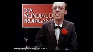 Comercial da Bombril com tema quotDia Mundial da Propagandaquot  Anos 80 [upl. by Nosnej]