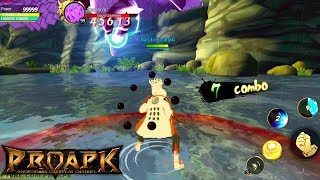 Naruto Slugfest Android Gameplay Open World MMORPG 2nd CBT [upl. by Laersi52]