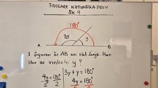 Vinkeln på en rät linjen  180 grader [upl. by Dusza]