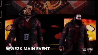 WWE 2K18 Bludgeon Brothers GFX Entrance [upl. by Odraleba]