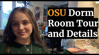 Dorm Room Tour and Details  Oregon State University West Hall OSU [upl. by Hite711]