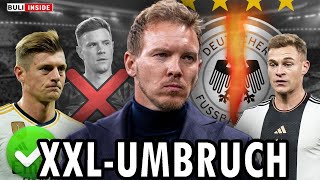 XXLUMBRUCH beim DFBTeam SO plant Nagelsmann für die EM 2024 [upl. by Remoh]