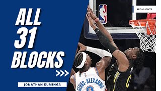 Jonathan Kuminga All 31 Blocks From 20222023 NBA Regular Season [upl. by Kaja364]