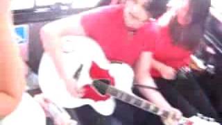 White Stripes Secret Show in Transit Bus  Winnipeg [upl. by Neleb193]