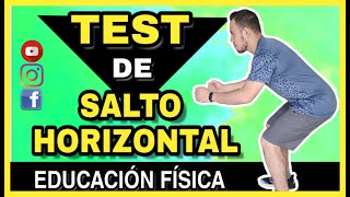 Valoración de la Condición Física 👨🏼‍🏫 Test de Salto Horizontal ☑️ [upl. by Noned]