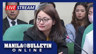 LIVE Senate hearing on Alice Guos escape involvement in POGOs  Sept 9 [upl. by Meldoh]