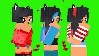 MANG CHUNG MEME SUPER IDOL  MINECRAFT ANIMATION  APHMAU CUTE 31 [upl. by Royo]