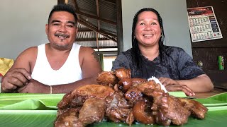 MUKBANG ADOBONG BABOY [upl. by Xyla]