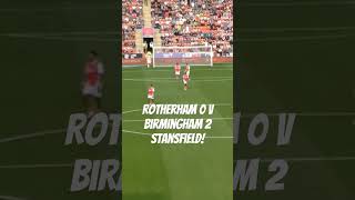 Rotherham 0 v Birmingham 2 [upl. by Madeline]