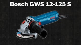 Winkelschleifer Bosch GWS 12125 S 06013A6020  TEST  Deutsch [upl. by Ekram]