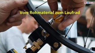 Die Kunst des Laufradbaus  von der Speiche zum Rad  Alles Fahrrad 33 [upl. by Vharat957]