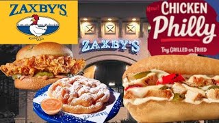 Zaxbys NEW Chicken Philly Our First Time In A Zaxbys Sevierville TN [upl. by Atiniv]