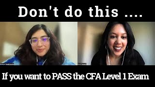 How to PASS CFA Level 1 Study Tips Time Management amp Staying Motivated with AnanyaUpadhyayula [upl. by Atiraj]